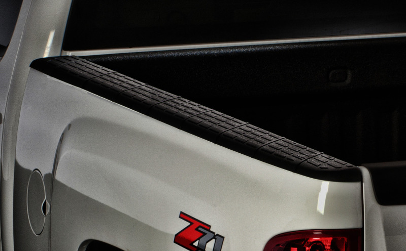 Chevrolet Silverado 1500 Truck Bed Rail Protectors - Bed Rails - Husky Liners - QuadCaps, Custom-Molded, 4-Piece, Removable Stake Pocket Covers - `07-`12